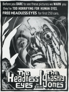 Ad mat for Headless Eyes